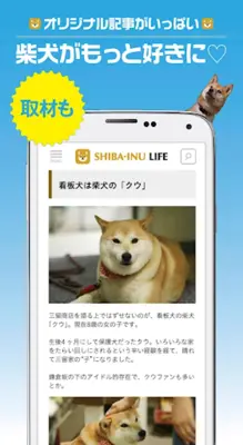 柴犬ライフ android App screenshot 1